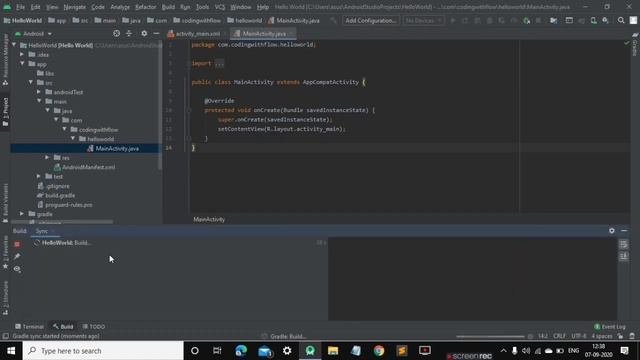 How to build Hello World in Android Studio | Android Tutorials смотреть онлайн