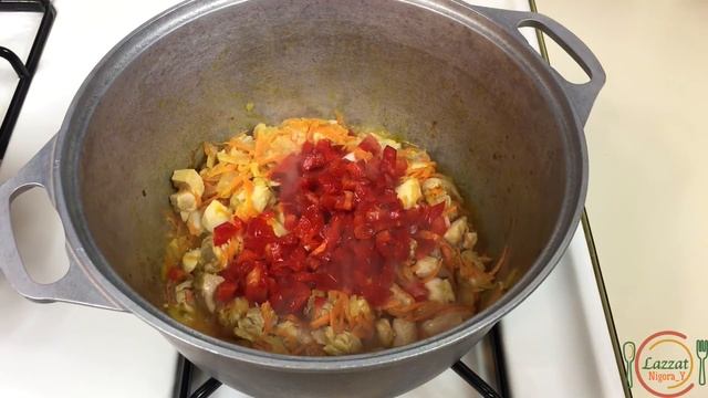 ГРЕЧКА С МЯСОМ GRECHKALI mazali taom