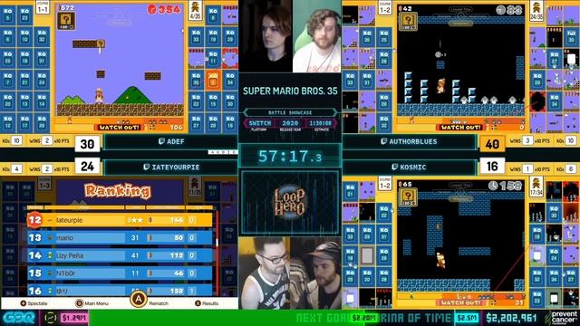Super Mario Bros. 35 by various runners in 1:30:00 - Awesome Games Done Quick 2021 Online смотреть онлайн