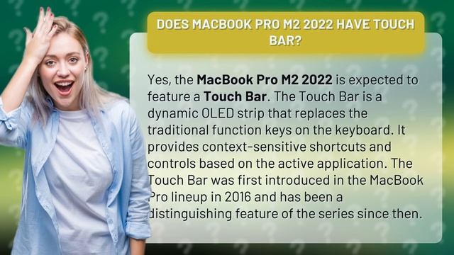 Does MacBook Pro M2 2022 have touch bar? смотреть онлайн