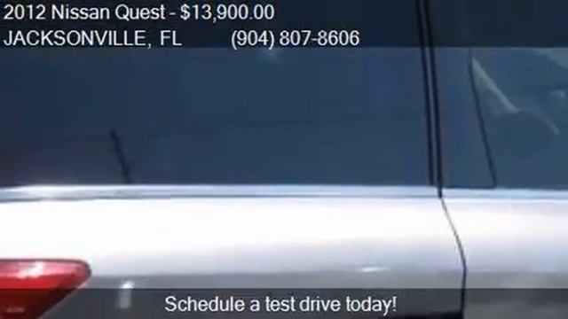 2012 Nissan Quest 3.5 SL 4dr Mini Van For Sale In JACKSONVIL