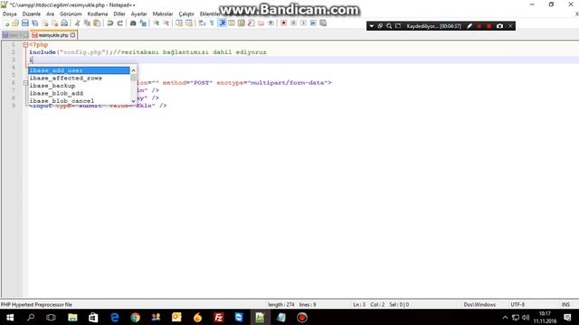 Php Pdo Resim Yükleme Part-1 /Php PDO Image Upload Part-1 смотреть онлайн