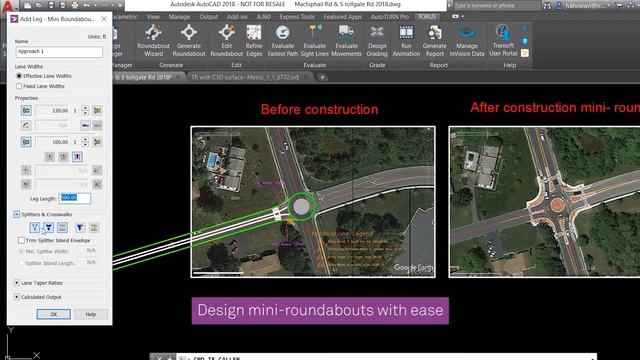 Roundabout Design Software - TORUS 5.1 смотреть онлайн