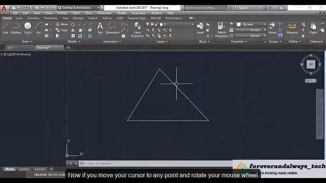 AutoCAD Selection Windows and Cursor Size Tutorials!!!Class4!!! AutoCAD Tutorials!!! смотреть онлайн