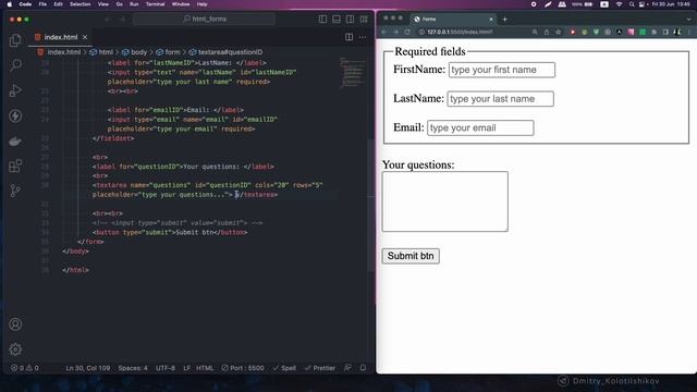 23. Frontender[1.0] Формы в HTML CSS. Всё что нужно знать смотреть онлайн