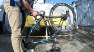 Ремонт велосипедной каретки. Картридж педалей,ось,вал,чашка Замена педалей