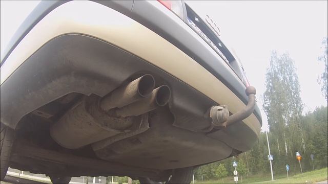 Audi 100 C4 2.8 V6 Exhaust Sound смотреть онлайн