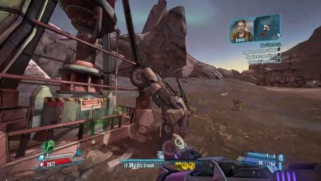 Borderlands 2 Kreig PlayThrough Episode 3 - World Drop From A Psycho? смотреть онлайн