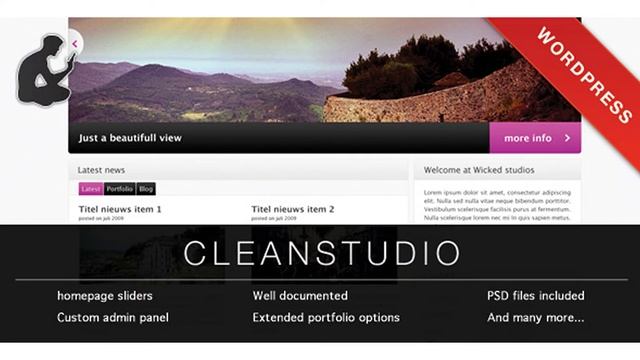 CLEAN STUDIO - WORDPRESS | Themeforest Website Templates and Themes смотреть онлайн