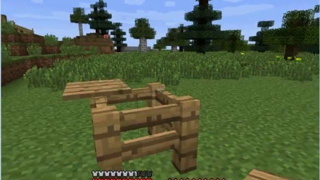 Как сделать стол в minecraft смотреть онлайн