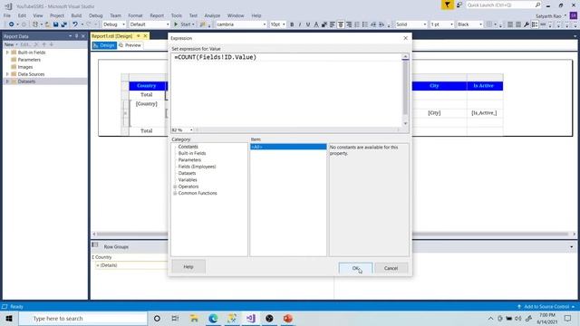 24 SSRS - Row Grouping in SSRS (SQL Server Reporting Services) смотреть онлайн