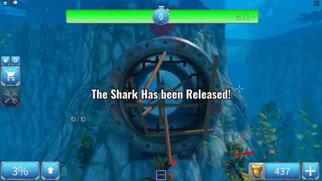 Roblox Shark Bite 2 With Oggy And Jack | Rock Indian Gamer | смотреть онлайн