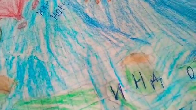 Нарисовал карту мира. смотреть онлайн