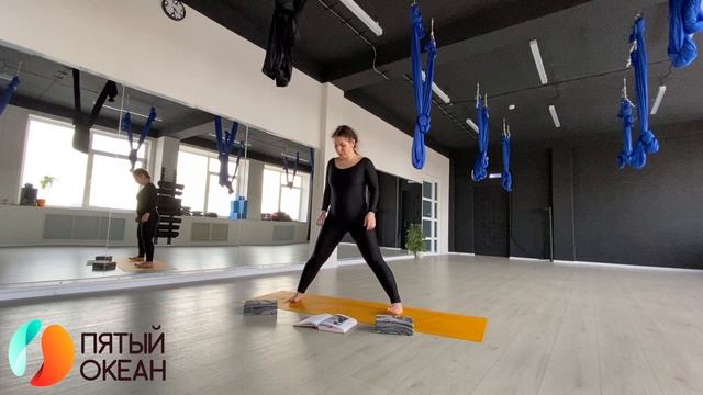 Йога Айенгара с Катериной Новиковой, студия "Пятый океан" смотреть онлайн