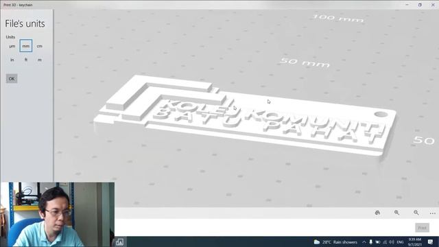 Pernah Belajar AutoCAD? Jom Buat Keychain Dengan 3D Printer смотреть онлайн