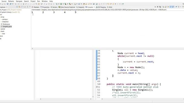 DSA Day7 LinkedList Detail Implementation | Java смотреть онлайн