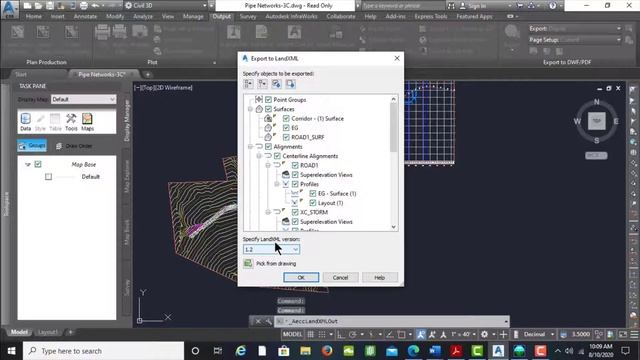 How to export a land XML file from AutoCAD Civil 3D into WWHM-SWMM смотреть онлайн