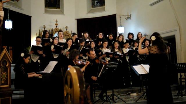Gardenia choir- The snow- Edward Elgar- Syria 2017 смотреть онлайн