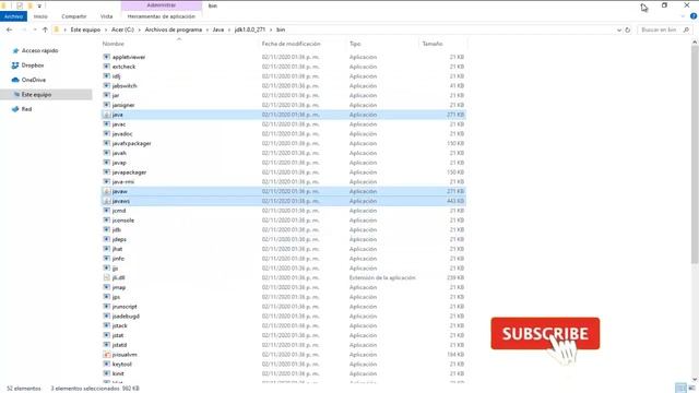 Solución El sistema no puede encontrar el archivo c: \ ProgramData \ Oracle \ Java \ javapath смотреть онлайн