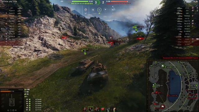 Renegade - 2 Frags 7.4K Damage - Without stress! - World Of Tanks смотреть онлайн