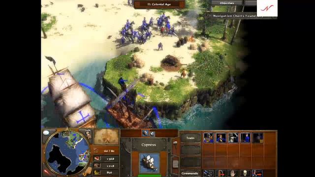 Age of Empires 3 \\ Act -1 \\ Mission-3(Lizzie the Pirate) :Campaign Gameplay смотреть онлайн