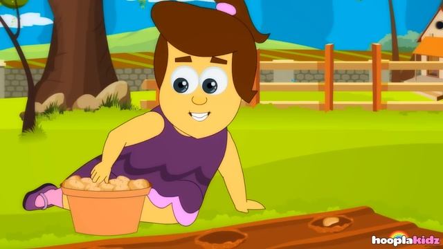 HooplaKidz Kids Song | One Potato Two Potato смотреть онлайн