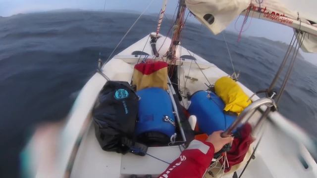 10 days Winter Sail Camping - Sailing Norway смотреть онлайн