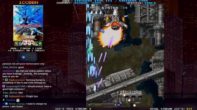 1CCBBH - 220. Strikers 1999 / Strikers 1945 III (1 Loop Clear) смотреть онлайн