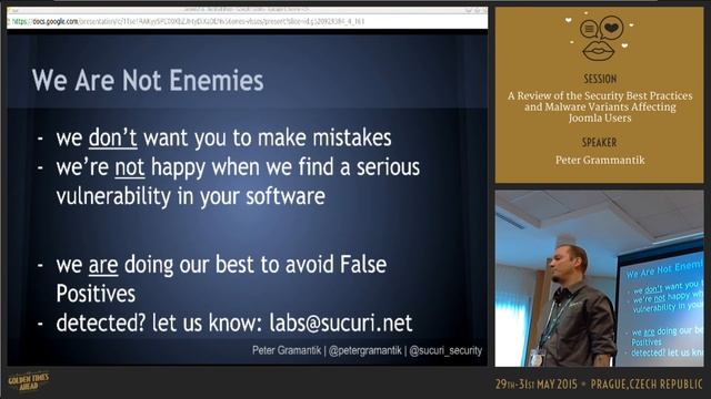 A Review of the Security Best Practices and Malware Variants Affecting Joomla Users смотреть онлайн