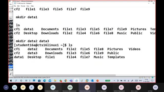(B16) Linux Basic part5 CMD- touch,cat,rm, mkdir, cd, rmdir, rm -r, cd ~ смотреть онлайн