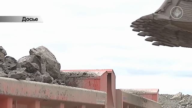 Испытания большегрузной техники в Удачнинском ГОК смотреть онлайн
