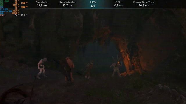 Middle Earth Shadow of War Benchmark GTX 1660 6GB ASUS Phoenix + i3 8100 смотреть онлайн