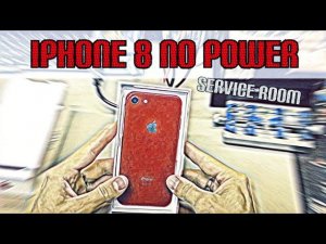 iPhone 8 от подписчика не включается не заряжается.