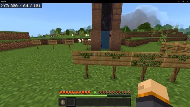 Java Combat Update Addon for Minecraft Bedrock (Sweeping Edge & More) смотреть онлайн