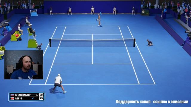 AO Tennis 2 - Карьера звездного игрока #7.Карен Хачанов.Второй сезон смотреть онлайн