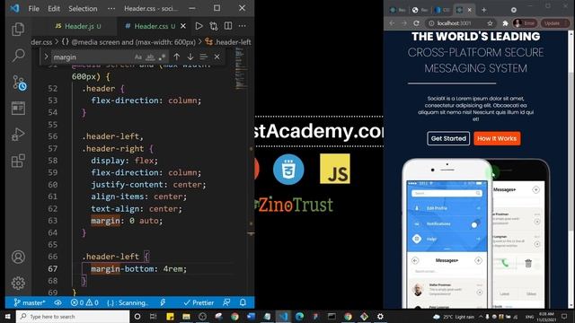 Build A Modern Website With ReactJS - React Website Tutorial смотреть онлайн