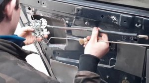 Замена внутреннего замка двери Ваз 2110