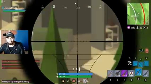 THE LARGEST GAME IN HISTORY? - ROBLOX FORTNITE BATTLE ROYALE (ISLAND ROYALE) #14 смотреть онлайн