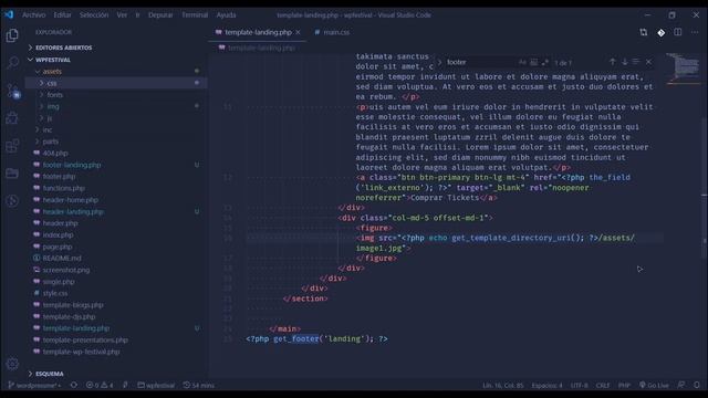Reto Landing #Figma #Bootstrap #WordPress - Clase 5 - Event Description смотреть онлайн