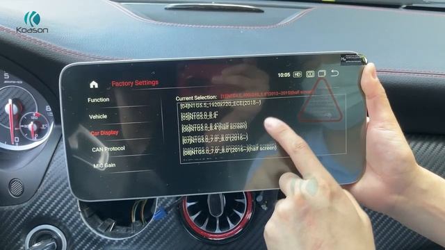 12.3inch MERCEDES BENZ GLA CLA A W176 W117 Android Display Upgrade Replace Install Guide | Koason смотреть онлайн