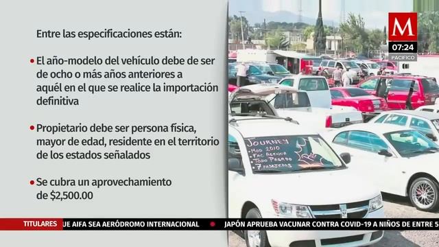 Estos Son Los Costos Y Requisitos Para La Regularización De 'autos Chocolate' En México
