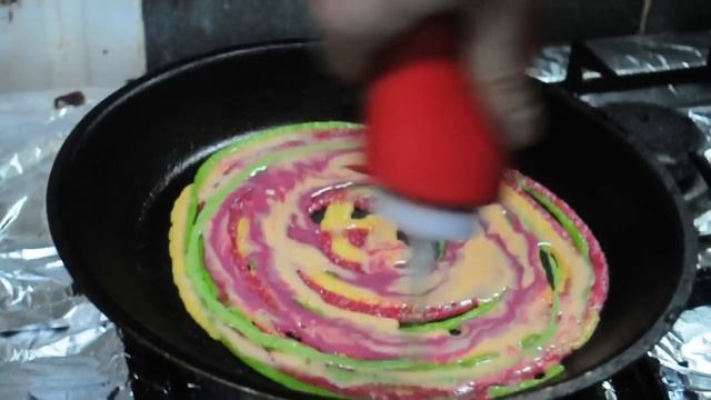 Цветные блины к Масленице Видео-рецепт смотреть онлайн