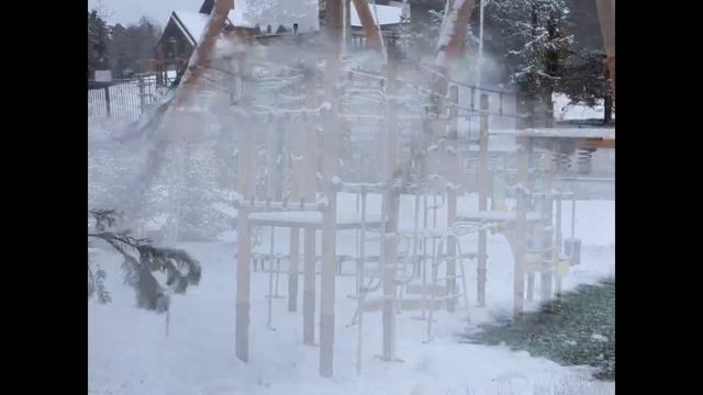 Первый снег в жилом комплексе "Переулок Бульварный" смотреть онлайн