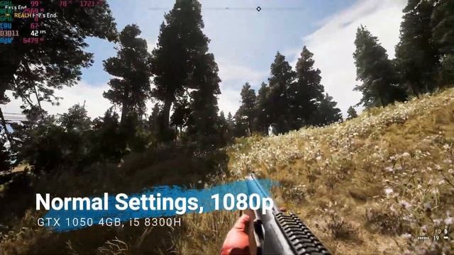 Far Cry 5 1080p 900p 720p Low Medium High Ultra Settings Tested | GTX 1050 4GB | i5 8300h | MSI GF6 смотреть онлайн