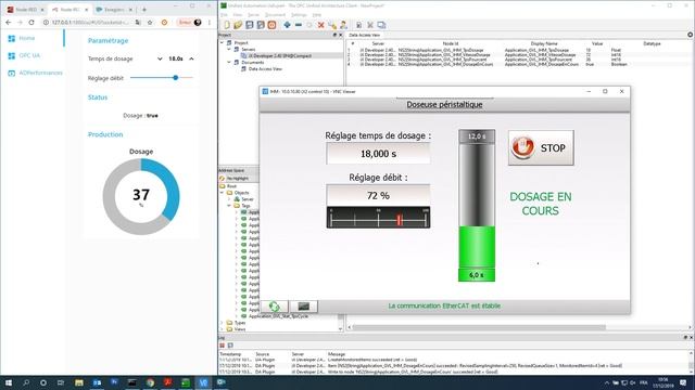 Créer une supervision sur une page Web avec un dashboard Node-RED et OPC UA [en Français] смотреть онлайн