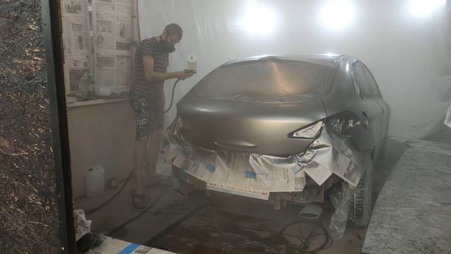 Покраска Chery M11 смотреть онлайн