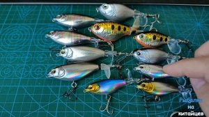 Воблеры, попперы с алиэкспресс.