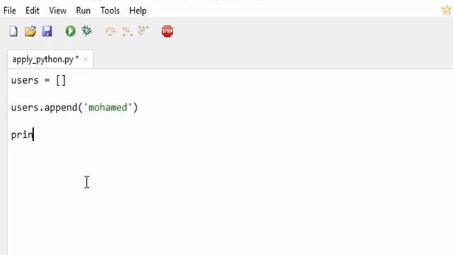 Empty list in Python смотреть онлайн