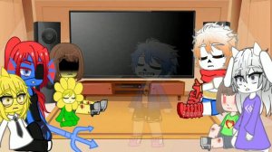 реакция андертейл на Санса...