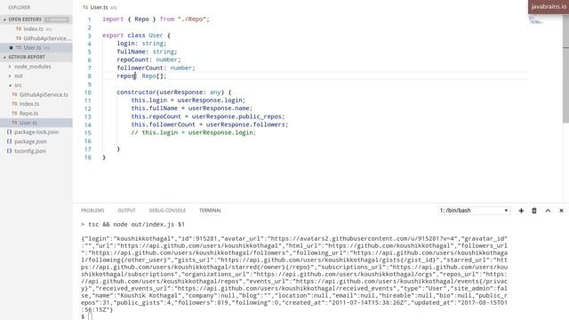 TypeScript Basics 30 - Convert response to model object смотреть онлайн
